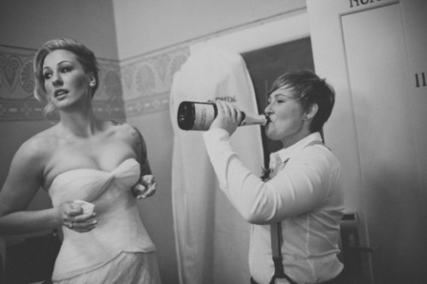 LGBT wedding photographer portland