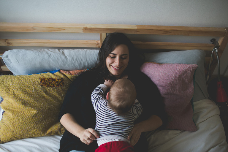 in home family photographer Portland, OR