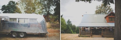 Oregon cabin wedding