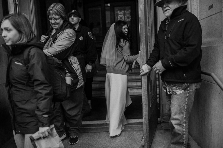 photojournalistic wedding photographer Portland
