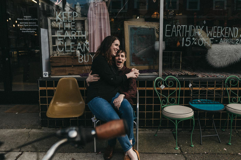 Engagement photographer, Portland OR