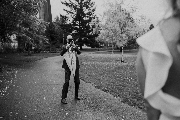 Cathedral Park wedding