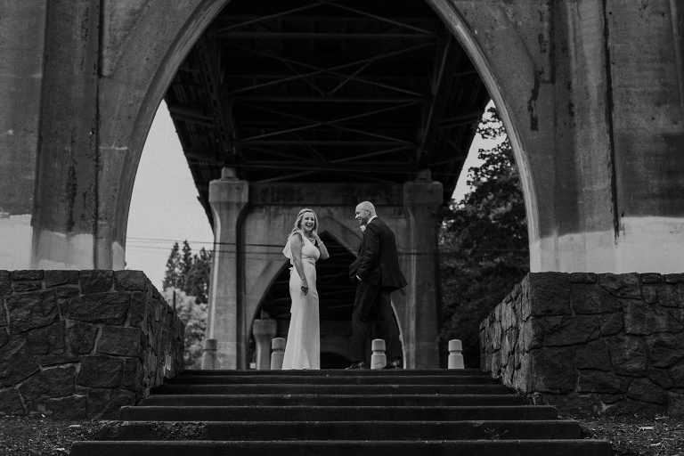 Cathedral Park wedding