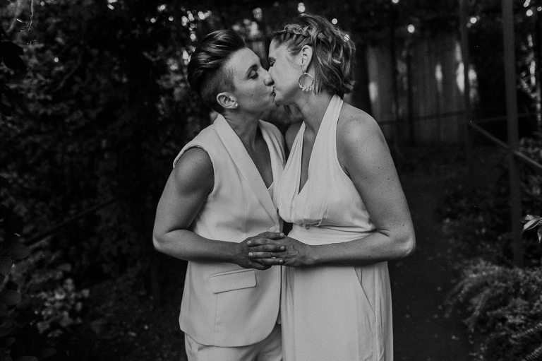 LGBT wedding photographer Portland