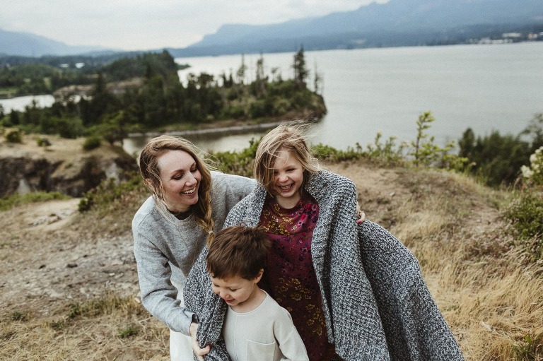 lifestyle family photographer Portland OR