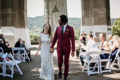 cathedral park wedding