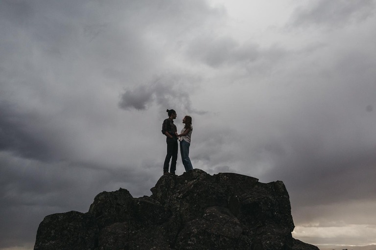 engagement photos portland