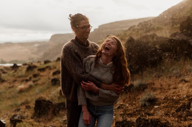 engagement photos portland