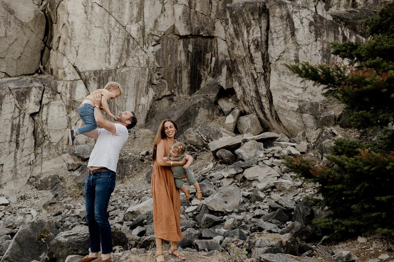 family photos columbia river gorge