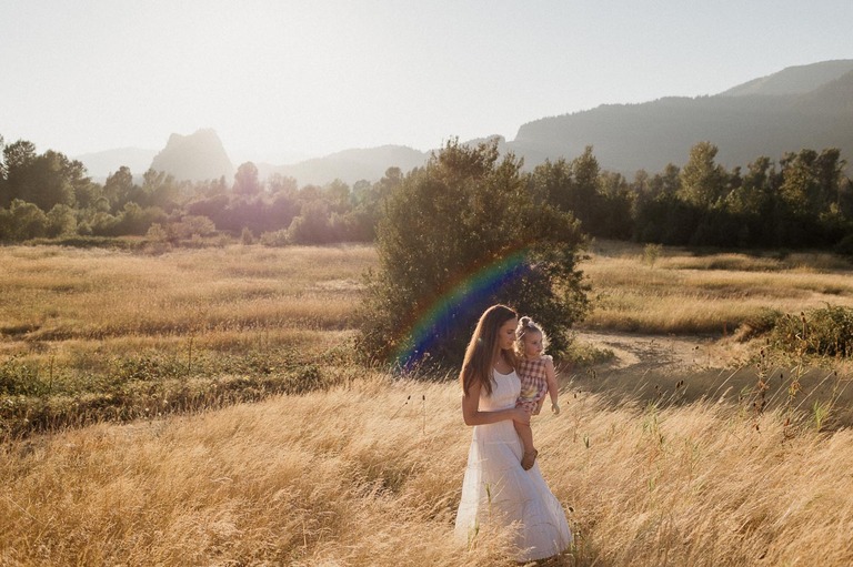 Columbia river gorge family photos