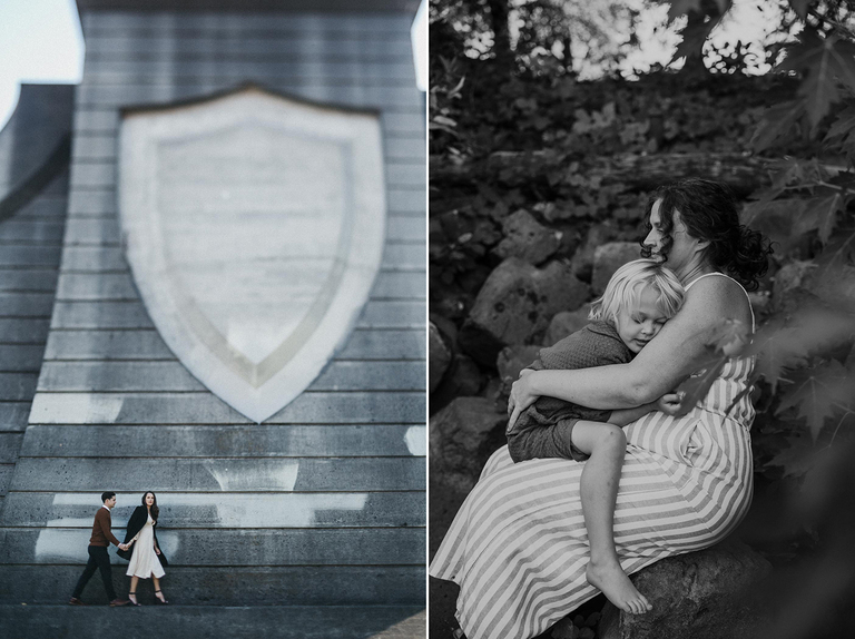 cathedral park famly photos Portland