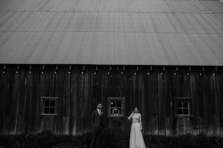 tin roof barn wedding