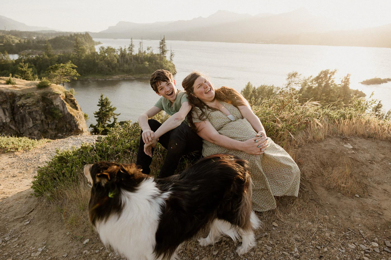 columbia river gorge family photos