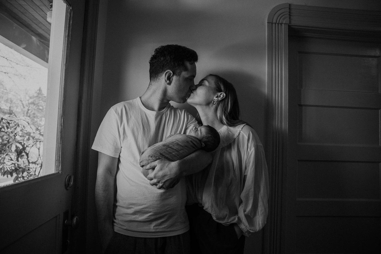 in home newborn photos