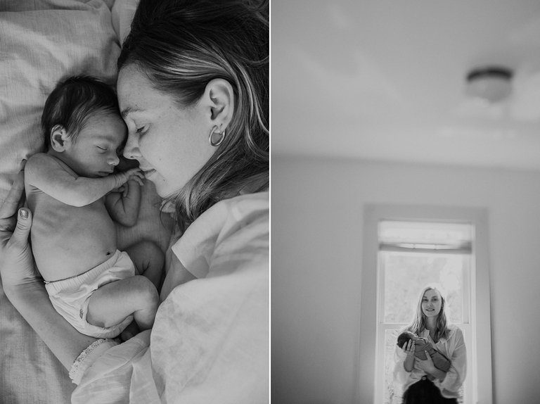in home newborn photos