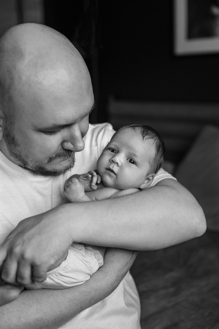 fine art newborn photos Portland Oregon