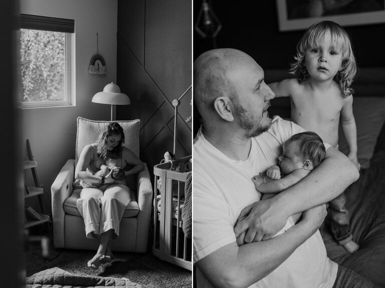 fine art newborn photos Portland Oregon