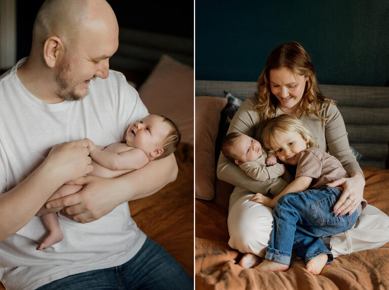 fine art newborn photos Portland Oregon