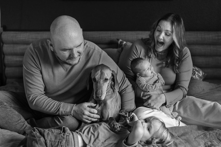 fine art newborn photos Portland Oregon