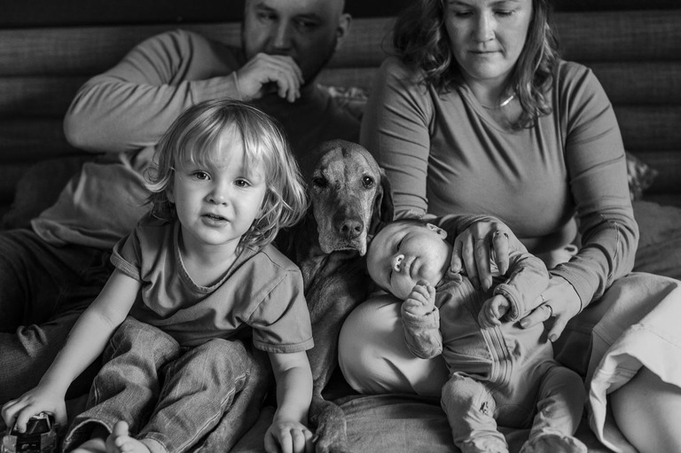 fine art newborn photos Portland Oregon