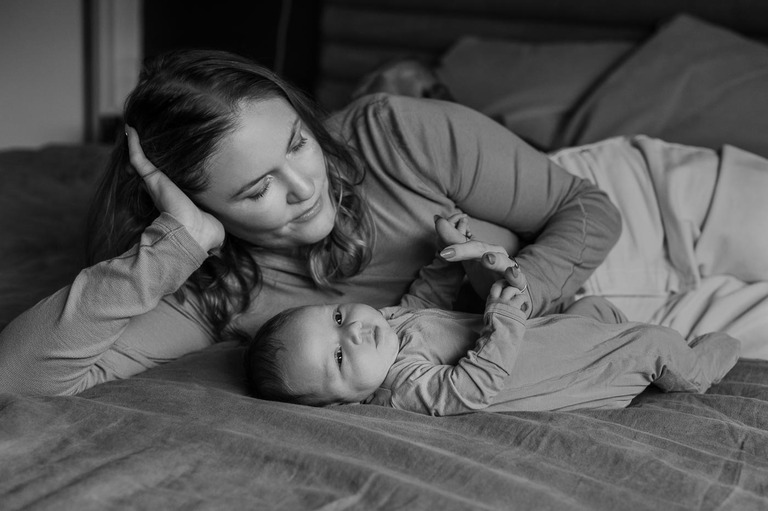 fine art newborn photos Portland Oregon