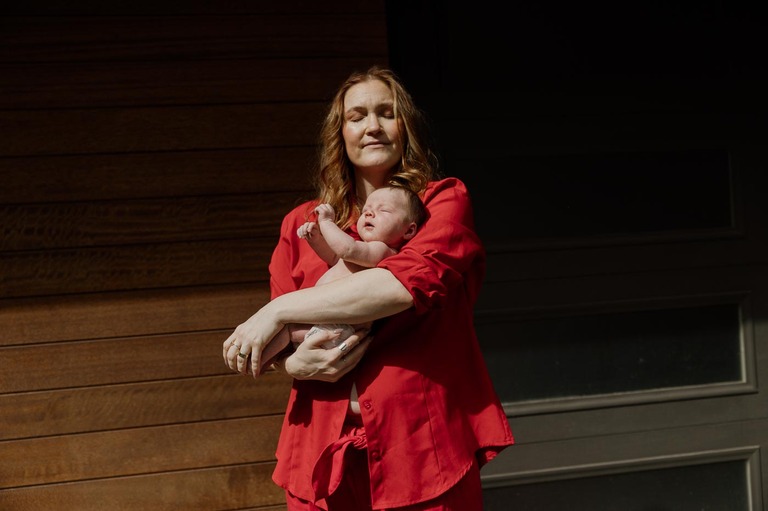 fine art newborn photos Portland Oregon