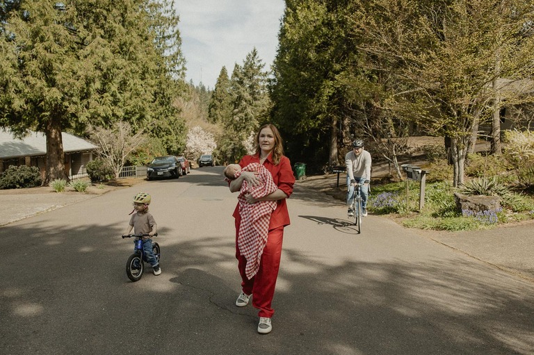 fine art newborn photos Portland Oregon