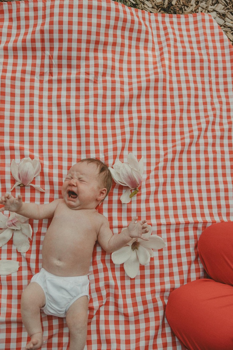 fine art newborn photos Portland Oregon