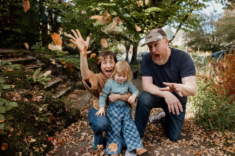 Fall family photos Portland OR